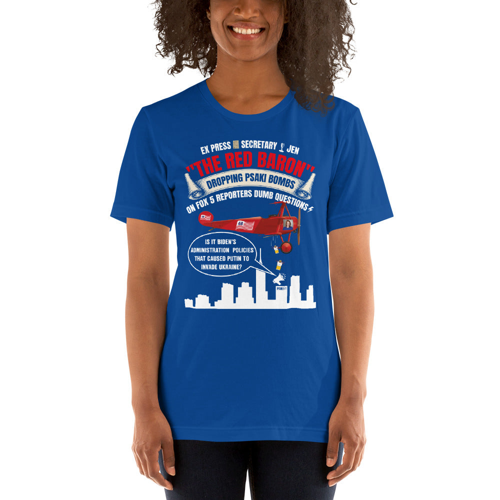 Women's Democracy Fighters Red Barron Tee | Democracyfighter