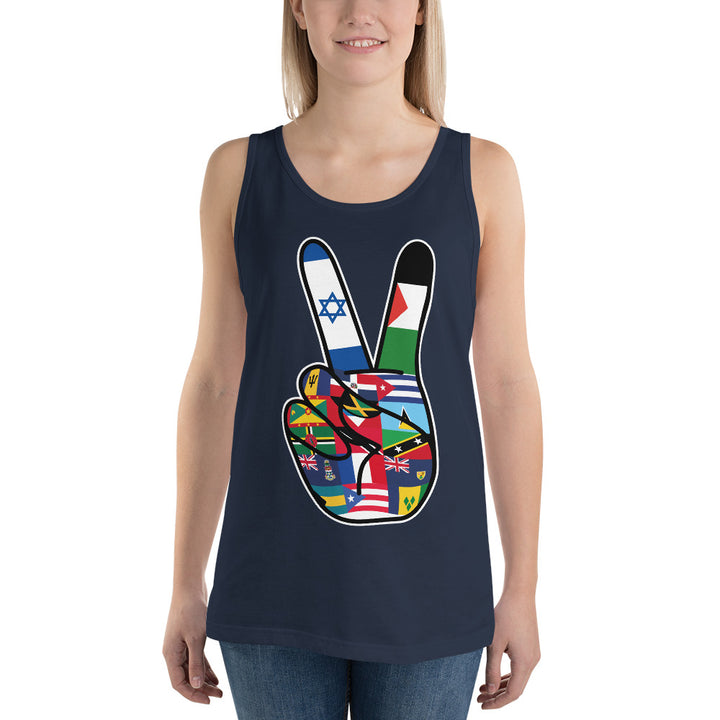 Women's Caribbean For Peace Tank Top