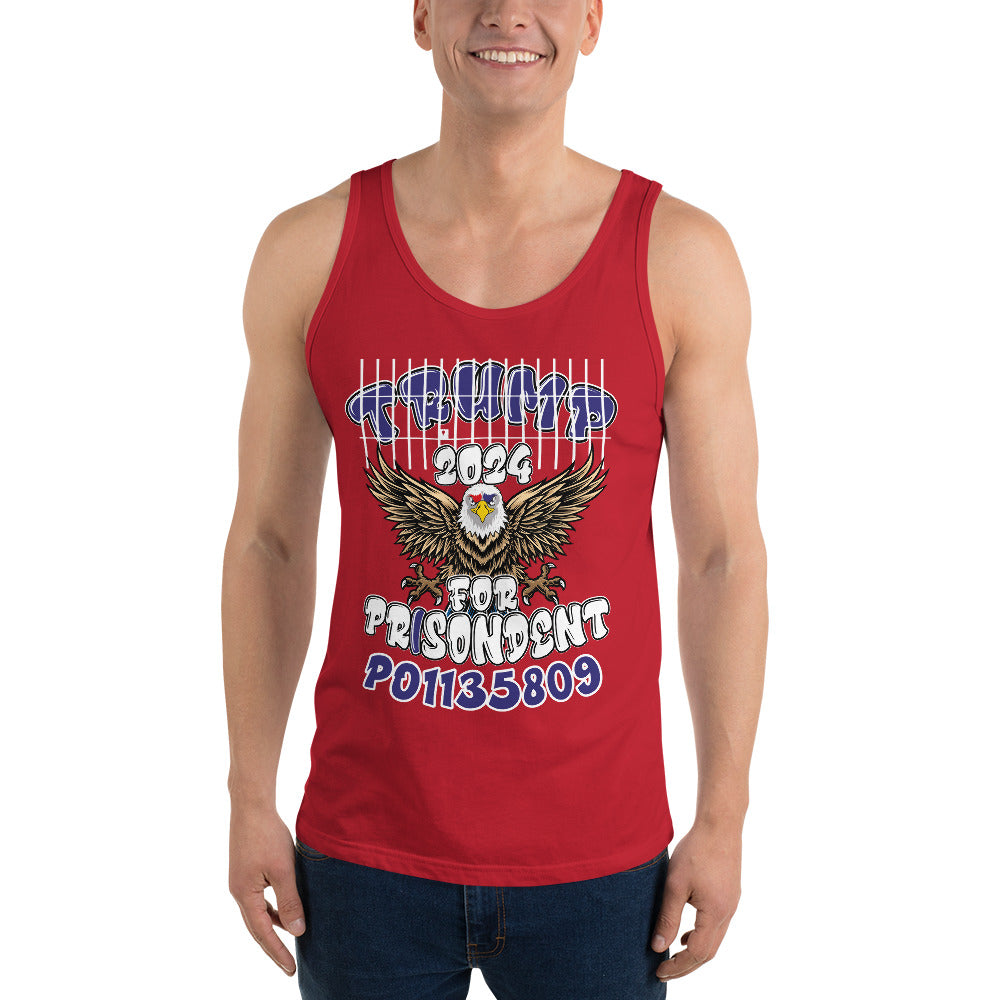 Men's Trump 2024 For Prisodent Tank Top | Democracyfighter