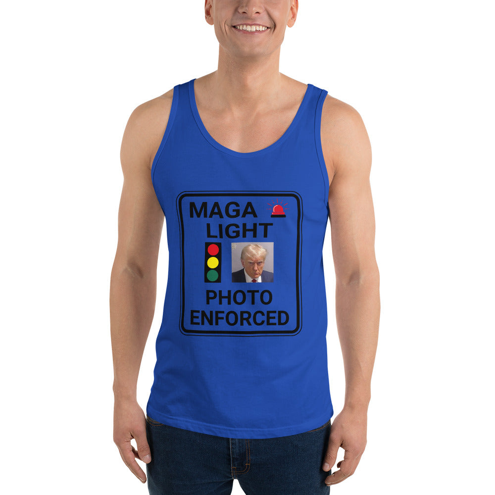 Men's Trump Enforcement Tank Top | 47, best, cheap, dad, democracy, design, fabric, hat, onlyfans, potus, tank, top | Democracyfighterz