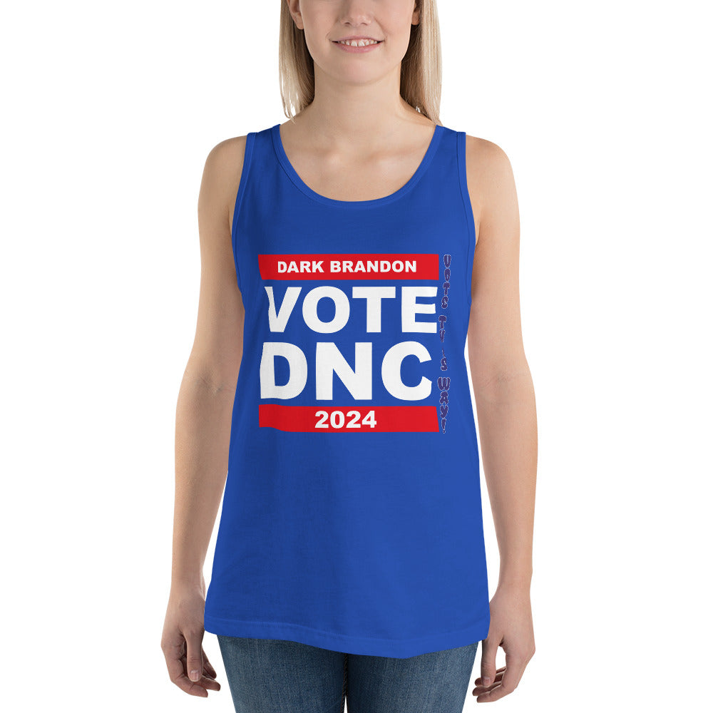 Women's Vote DNC Tank Top | best, cheap, dad, democracy, design, fabric, onlyfans, tank, top | Democracyfighterz