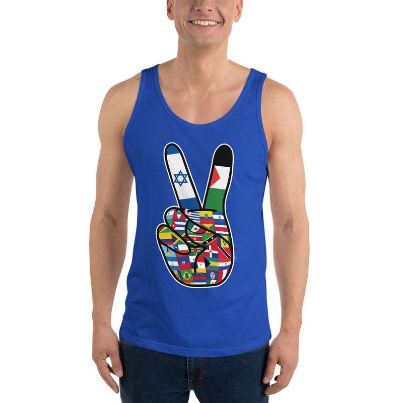 Men's Latin American For Peace Tank Top | best, cheap, dad, democracy, design, fabric, onlyfans, tank, top | Democracyfighterz
