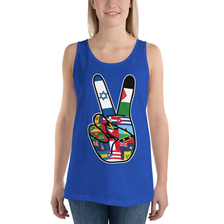 Women's Caribbean For Peace Tank Top | Democracyfighterz