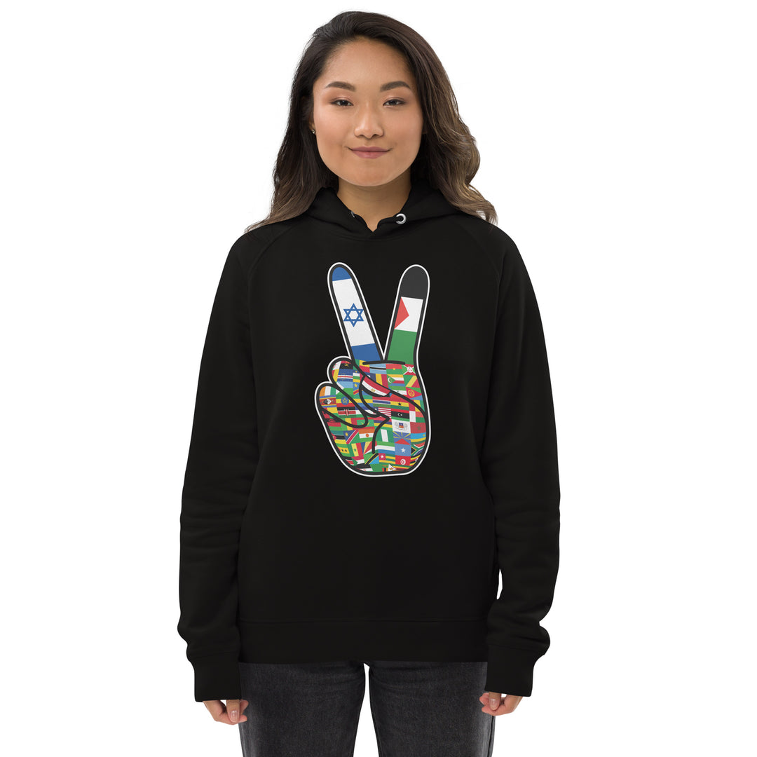 Women's Africa For Peace Hoodie | america, cross, gaza, hamas, israel, live, palestine, red, war | Democracyfighterz