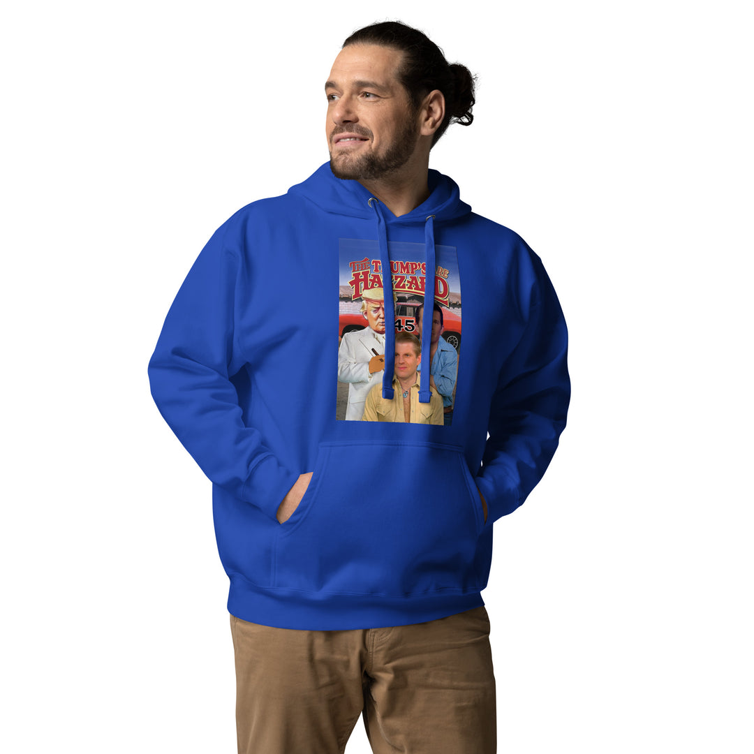 Trump's are Hazzard Hoodie | 47, dad, democracy, hat, onlyfans, potus | Democracyfighterz