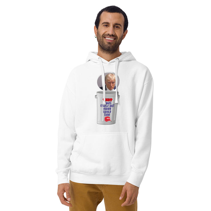 Democracy Fighter Trash Can Hoodie