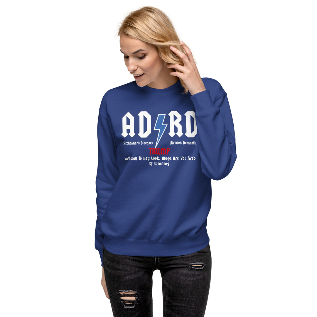 Trump AD/RD Wining Sweat Shirt | best, dad, democracy, design, fabric, tank, top | Democracyfighterz