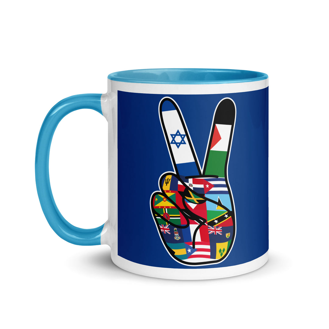 CARIBBEAN FOR PEACE COFFE MUG | African, Gaza Peace, Latin America, Palestinian | Democracyfighterz