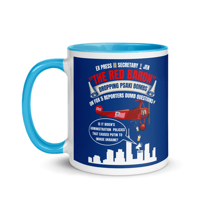 Red Barron Blue Coffee Mug | Democracyfighter
