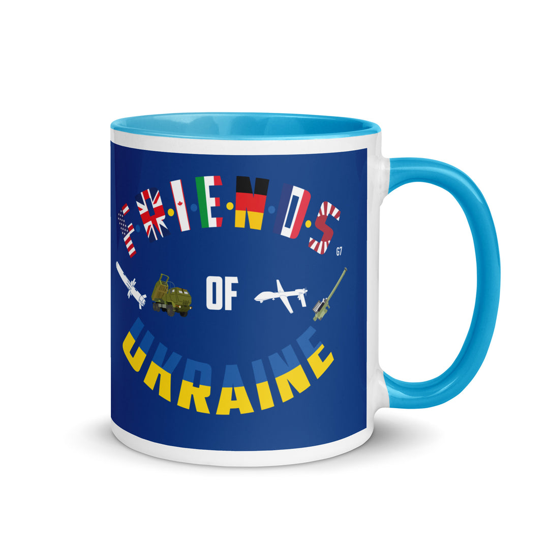 Friends Of Ukraine Coffee Mug | Democracyfighter