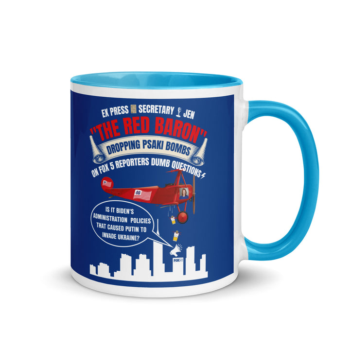 Red Barron Blue Coffee Mug | Democracyfighter