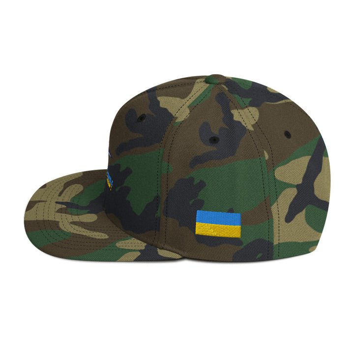 Canada & Ghost Of Kyiv Camo Hat | ukraine hat | Democracyfighter