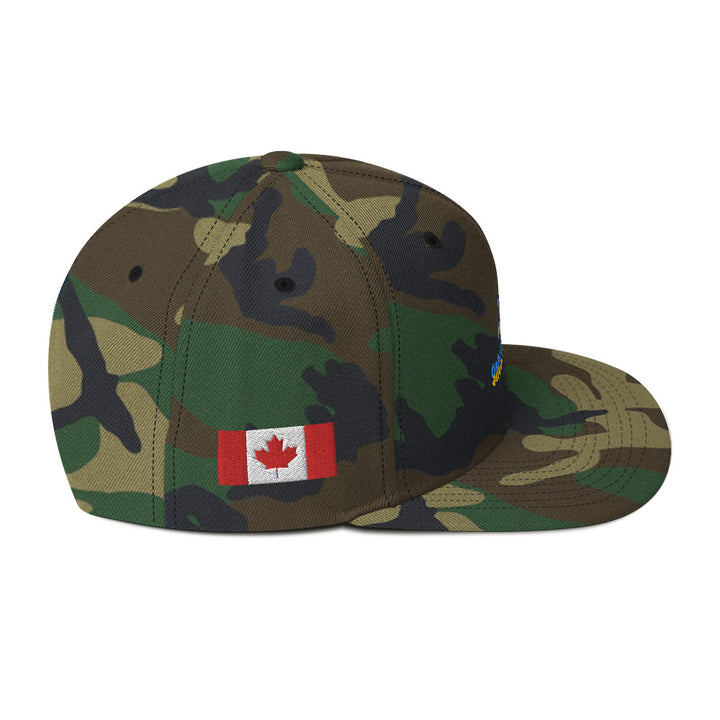 Canada & Ghost Of Kyiv Camo Hat | ukraine hat | Democracyfighter