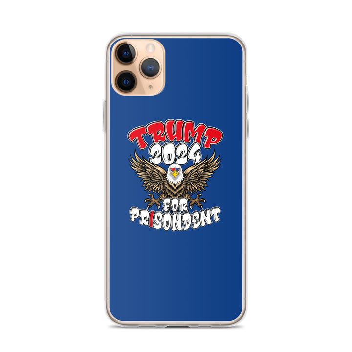 Trump 2024 For Prisodent iPhone Case | Democracyfighter