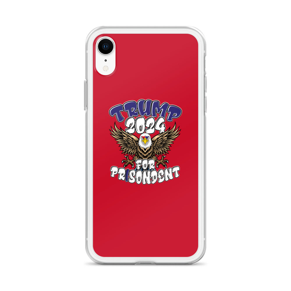 Trump 2024 For Prisodent  Clear Case for iPhone®