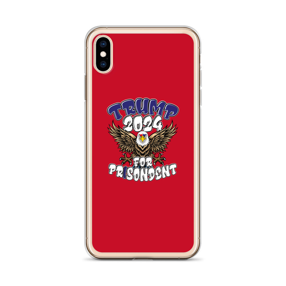 Trump 2024 For Prisodent  Clear Case for iPhone®