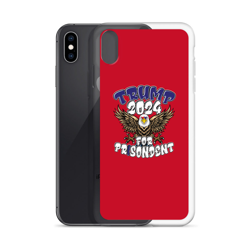 Trump 2024 For Prisodent  Clear Case for iPhone®