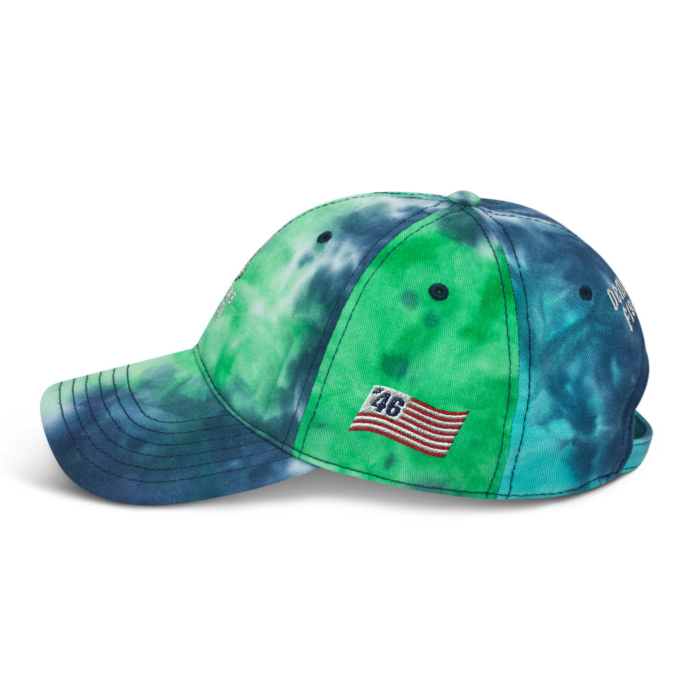 Democracy Fighter Tie Dye( Ocean Color) Hat | joebyedon
