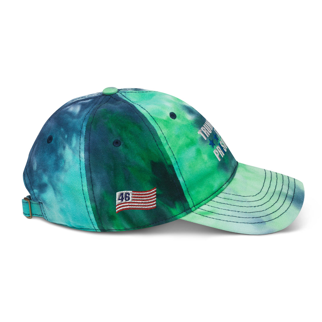 Trump 2024 For Prisodent Tie Dye Hat | Democracyfighter