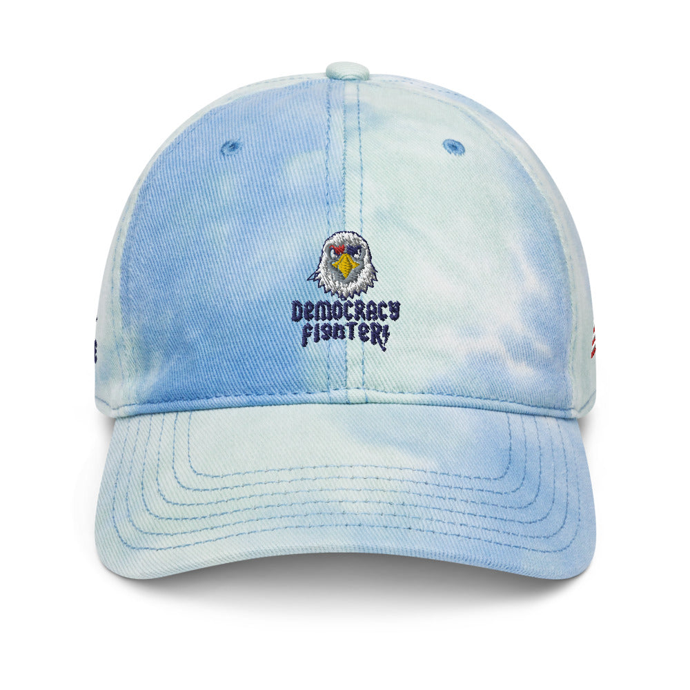 Democracy Fighter Tie Dye (SKY Color) Hat | Democracyfighter