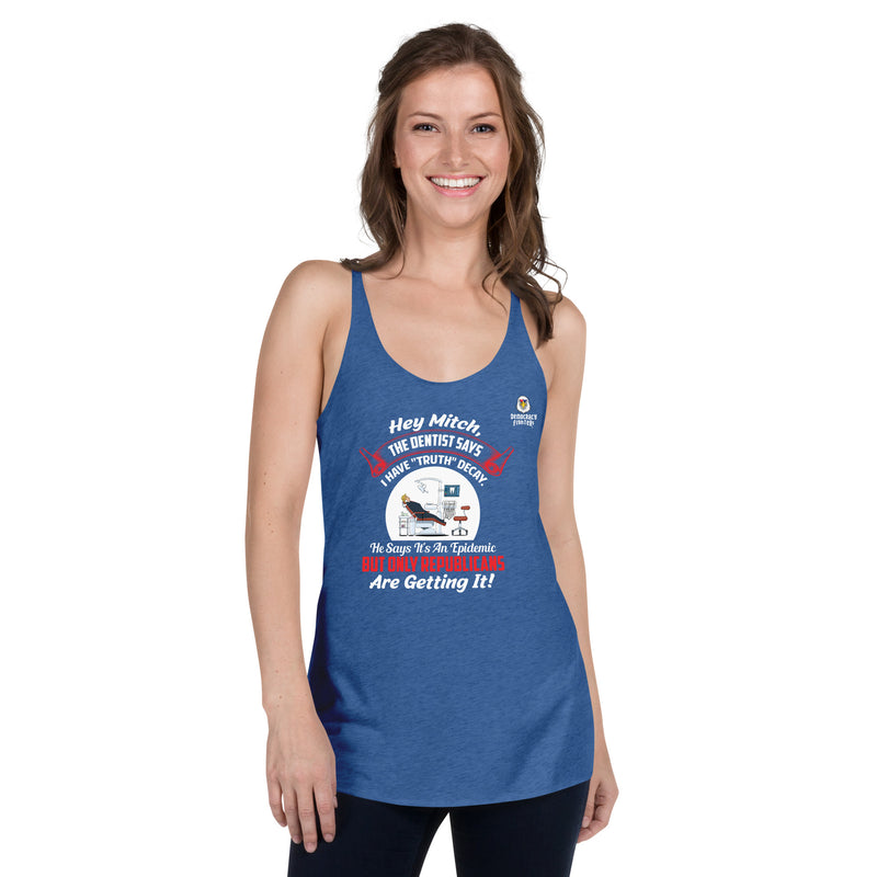 Women's Democracy Fighter Trump Bad News Tank Top | Democracyfighter
